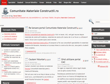 Tablet Screenshot of comunitate-materiale-constructii.ro